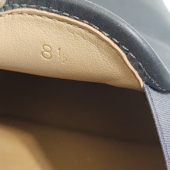 EVERLANE The Street Pointed Toe Slip On Leather Shoes sz 8.5 Gray - Picture 14 of 15